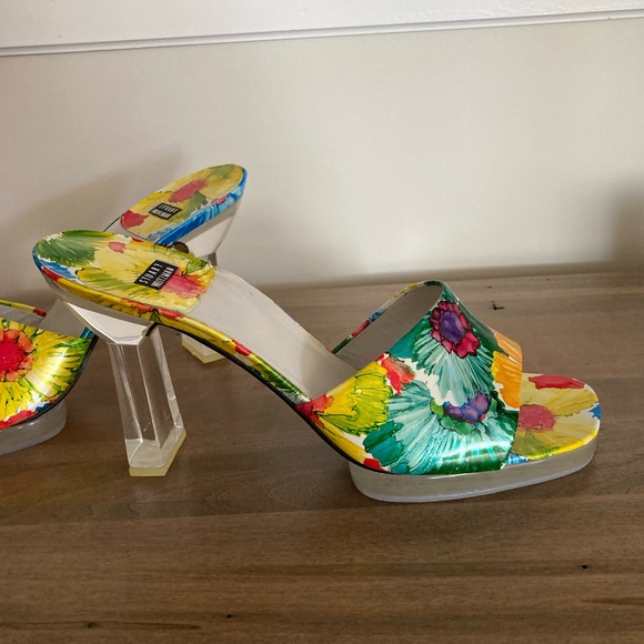 Stuart Weitzman high heel platform sandal - Picture 3 of 8